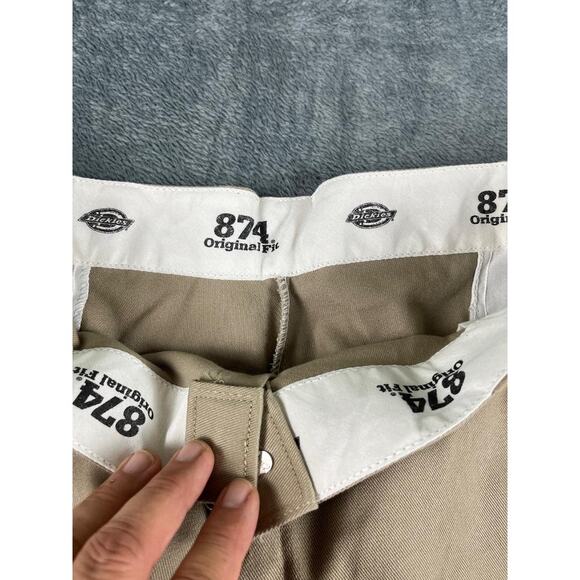 Dickies 874 Khaki Work / Uniform Pants 44×30 — New without tags - Picture 3 of 11